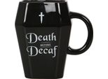 Something Different - Tazza Da Caffè "Death Before Decaf"", Coffin SD4749 (Taglia Unica) (Nero)"
