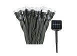 Platinium Catena Luminosa Solare A Led 200 Diodi, 20 M, Bianco Caldo ST-200
