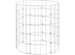Vidaxl Compostiera Da Giardino Ø50X50 Cm Acciaio Zincato
