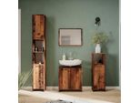 Vicco Specchio Bagno Kiko, 45 X 60 Cm, Rovere Rustico
