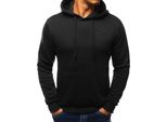 Dstreet Felpa Con Cappuccio Da Uomo Fridolin Nero M