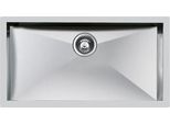 Foster Quadra.1V.80X40.Ft Lavello Ad Incasso Rettangolare Acciaio Inox