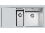 Foster Master 100.1,5V.FT Lavello Ad Incasso Rettangolare Acciaio Inox