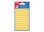 Agipa Markierungspunkte, Durchmesser: 8 Mm, Rund, Gelb