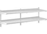 Scaffale A Muro Royal Catering - 2 Ripiani - 40 X 180 Cm