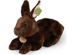 Rappa Coniglio Marrone In Peluche Sdraiato 36 Cm ECO-FRIENDLY