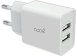 Cool 2X2.4A Usb Caricabatterie Da Parete Trasparente Trasparente Taglia Unica