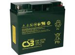 CSB-EVX12170 Batteria Al Piombo 12V 17Ah Agm Senza Manutenzione M5 Terminale Piatto