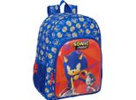 Zaino Scuola Sonic Prime Blue 33 X 42 X 14 Cm