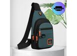 Zaino Sportivo Da Uomo, Borsa A Tracolla Impermeabile, Marsupio Leggero. Borsa A Tracolla Sportiva Da Uomo Impermeabile.