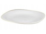 Piatto Da Dessert Quadrato Piatto 21,5 Cm Bianco