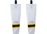 Tronx SK300 Calzettoni Da Hockey Senior, Boston Bruins, Bianco, Misura: 30 Pollici