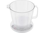 Bilancia Da Cucina Judge Kitchen, Plastica, 20,5X18 Cm, 2,2 Kg, Trasparente