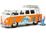 Model Diecast 1/24 Vw Bus 1961 Z Figurką Stitch - Jada Toys