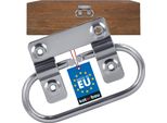 Kotarbau® Maniglia Pieghevole Maniglia Per Il Trasporto Maniglia Per Casse 13 Cm In Acciaio Zincato Raccordi Per Casse Maniglie Per Mobili Pieghevoli Maniglie Per Armadi Maniglie In Metallo Da Avvitare Maniglie Per Cassetti