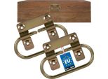 Kotarbau® 2 Pezzi Maniglia Pieghevole Maniglia Per Il Trasporto Maniglia Per Casse 13 Cm In Acciaio Zincato Raccordi Per Casse Maniglie Per Casse Maniglia Per Mobili Pieghevole Maniglie Per Armadi Maniglie In Metallo Da Avvitare Maniglia Per Cassettiere