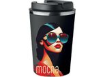 Tazza Termica Premium Con Stampa Strong Donna Caffè 350Ml 0,35L KT_042