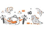 Tatuaggi Murali Per Bambini Set Di Dinosauri