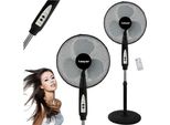 Ventilatore A Piantana, 40 W, Ventilatore, Pompa Di Circolazione, Silenzioso, Potente, Telecomando, 36 Cm