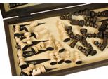 Set 3 In 1 (40X40 Cm) Schach + Dame + Backgammon