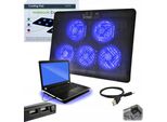 Pad Di Raffreddamento Per Laptop, Silenzioso, 3 Modalità Operative, 2 X Usb, 12-17 Pollici