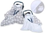 Double By Car Feeling Baby - Coperta Swaddle - Minky Extra Calda E Morbida