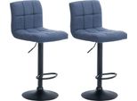 Set Di 2 Sgabelli Da Bar - Sgabello Da Bar - Comfort Girevole A 360°
