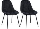 Set Di 2 Sedie Da Pranzo Moderne - Sedie Da Pranzo - Comodamente Imbottite