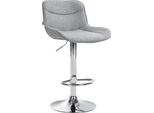 Sgabello Da Bar Regolabile In Tessuto - Sedile Ergonomico Girevole, Flessibilità E Comfort A 360 Gradi