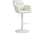 Sgabello Da Bar Regolabile In Tessuto - Sgabello - Ottimo Comfort Di Seduta E Girevole A 360°