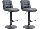 Set Di 2 Sgabelli Da Bar Moderni - Sgabelli Di Design - Elevato Comfort Di Seduta
