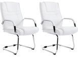 Set Di 2 Sedie Da Pranzo - Cantilever - Portata Massima 180 Kg. Capacità Di Carico 180 Kg