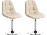 Set Di 2 Sedie Da Pranzo - Sedie Da Pranzo - Imbottitura Confortevole, Girevole A 360°