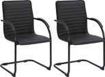 Set Di 2 Sedie Da Pranzo - Sedie Di Design In Pelle Finta - Rivestimento Confortevole, Adatto Al Pavimento