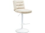 Sgabello Da Bar In Pelle Finta - Sgabello Elegante - Elevato Comfort Di Seduta, Design Regolabile E Girevole