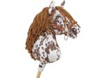 Hobbyhorse Su Bastone - Hobbyhorse - Materiale Minky Fatto A Mano E Resistente Per Giochi Fantasiosi