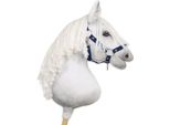 Cavezza Regolabile, Box Per Cavalli, Vestibilità Ottimale - Hobbyhorse A3 Denim