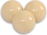 Palline Di Plastica Per Lavabi Asciutti - Palline Da Gioco - Sicure Per I Bambini E Resistenti - 50 Pezzi - Beige