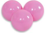 Set Di 50 Palline Di Plastica Rosa - Palline Da Gioco - Sicure E Flessibili Per Piscine Asciutte