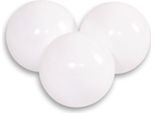 Set Di 50 Palline Bianche - Palline Da Gioco - Flessibili E Sicure Per I Bambini