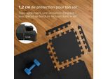 Tappetino Di Protezione Per Pavimenti - Assorbimento Degli Urti - Antiscivolo - Design A Puzzle A T 30 X 30 Cm