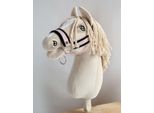 Cavezza Regolabile, In Tessuto, Comoda E Resistente - Hobbyhorse A3 - Rosa Cipria