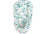 Nido Premium, Bozzolo, Comfort Traspirante E Sicuro, Reversibile - Bosbono Eucalipto-Menta