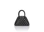 Handtasche PHILIPP PLEIN Monogram, Damen, 02, schwarz, Taschen Handtasche