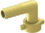 Js Winkelverschraubung Flachdichtend, 1/2"X1/2"", Messing"