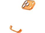 Inf Custodia Arancione Bordo Vero Tpu Per Iphone 17 Pro Max - Antiurto