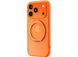 Inf Custodia Arancione Antiurto Con Supporto A 360° Per Iphone 17 Pro