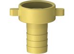 Js Ms-Schlauchverschraubung 2-Teilig,Flachdichtend,5/8"X3/4"""