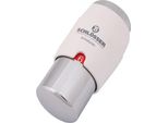 Js Thermostatkopf Control 2, Dn15 1/2",Kopf Chrom,Sockel Weiss"