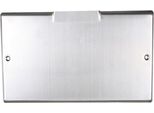 Js Abdeckung Mit Schrauben,2-Fach Chrom-Nickel-Stahl,Mattiert